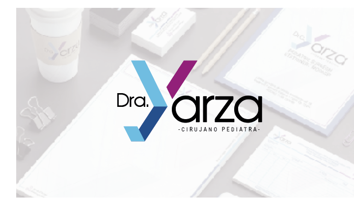 Identidad de marca para Dra. Yarza, cirujano pediatra